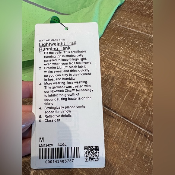 ✨Host Pick ✨ Lululemon Men’s Lightweight Trail Running Tank Top - Picture 8 of 12